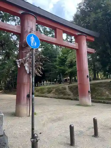 春日大社の鳥居