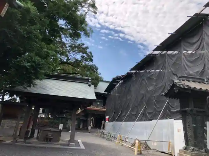 静岡浅間神社の手水舎
