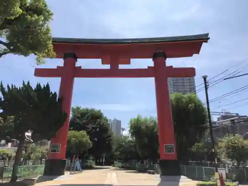 尼崎えびす神社の鳥居