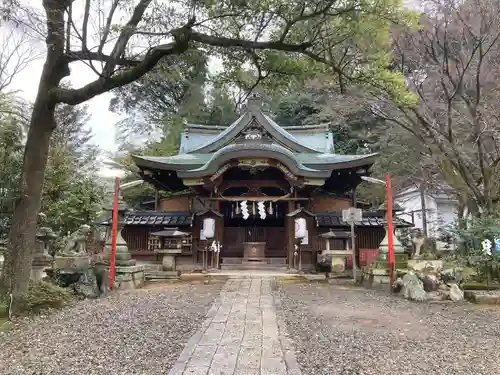 岡崎神社の本殿・本堂