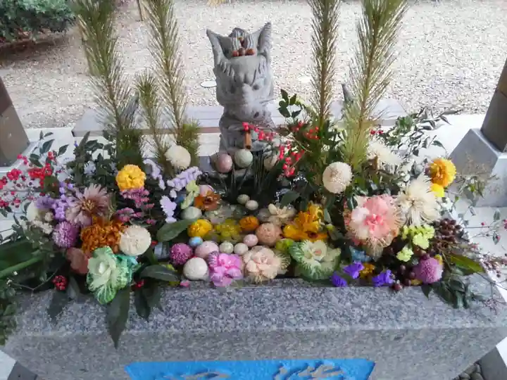 滑川神社 - 仕事と子どもの守り神の手水舎
