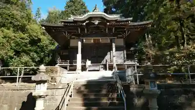 西八朔杉山神社の本殿・本堂