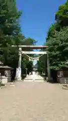 帯廣神社の鳥居