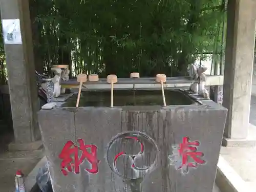 幡ケ谷氷川神社の手水舎