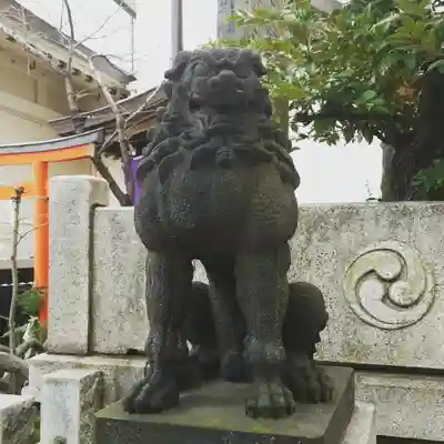 榊神社の狛犬