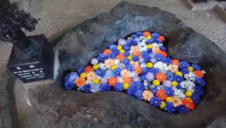 月寒神社の手水舎