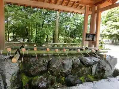 橿原神宮の手水舎