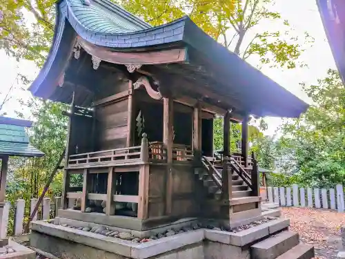 国玉神社・八劔社合殿の本殿・本堂