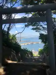 酒列磯前神社の鳥居