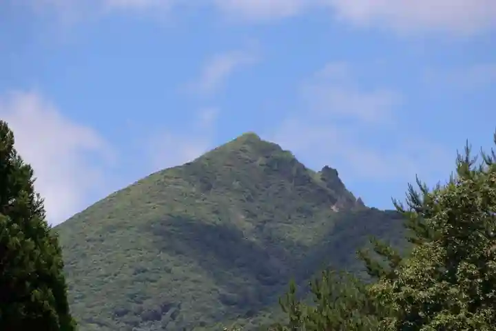 磐椅神社の自然