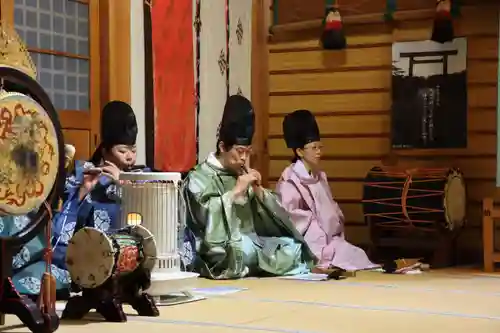 熊野福藏神社の神楽