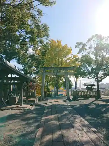 菟足神社の鳥居