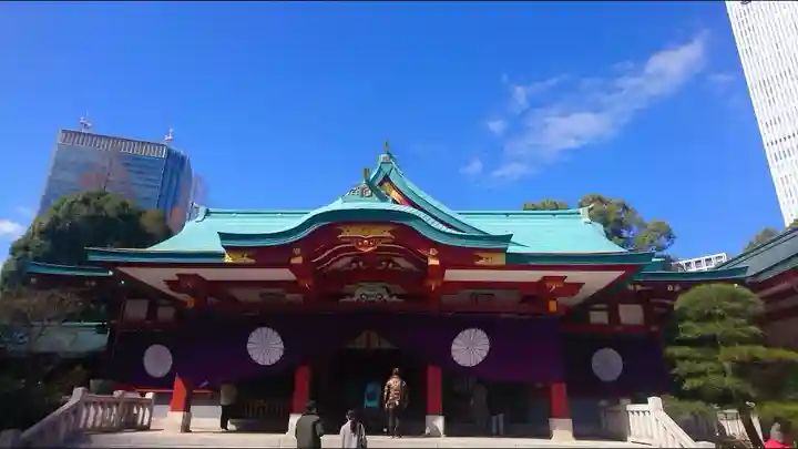 日枝神社の本殿・本堂