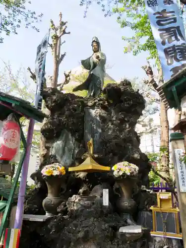 吉原弁財天本宮（吉原神社奥宮）の仏像