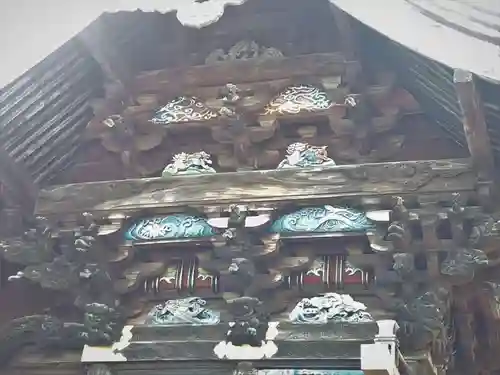 板倉雷電神社の芸術
