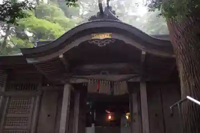 槵觸神社の本殿・本堂