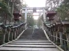 宝山寺の鳥居