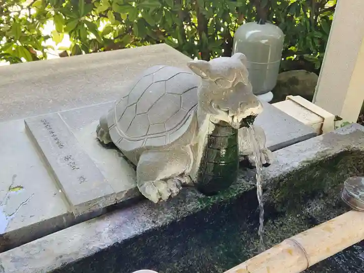 稲爪神社の手水舎