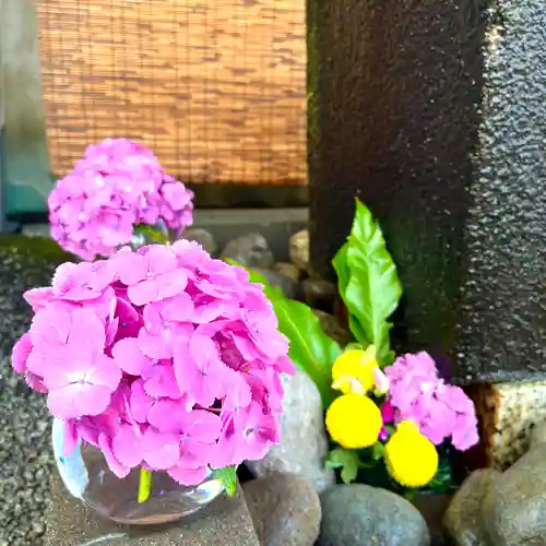 上尾御嶽神社の手水舎