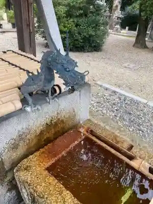 田中神社の手水舎