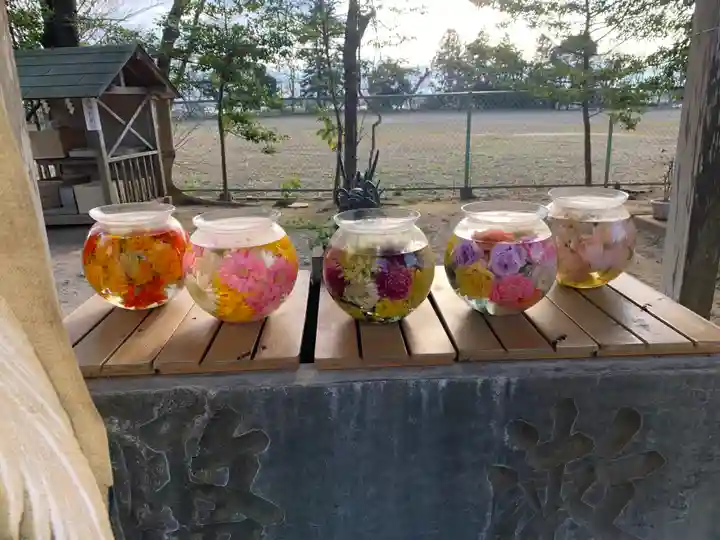 素鵞神社の手水舎