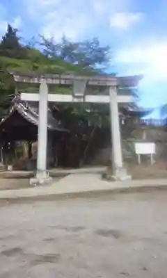 富士浅間神社の鳥居