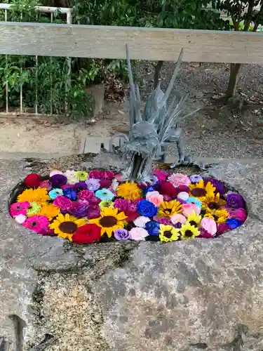 彌都加伎神社の手水舎