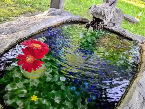 帯廣神社の手水舎