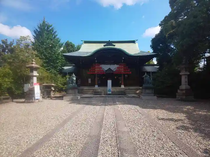 溝旗神社(肇國神社)の本殿・本堂