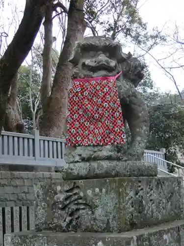 大麻比古神社の狛犬