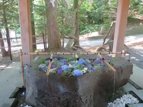 千歳神社の手水