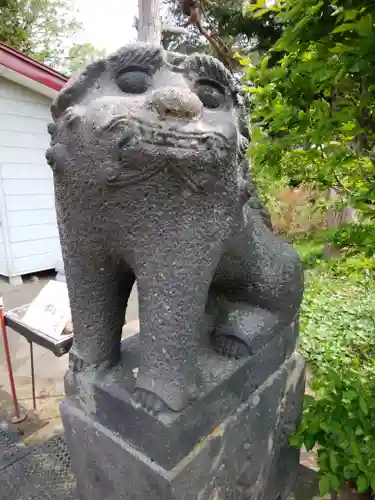 江部乙神社の狛犬