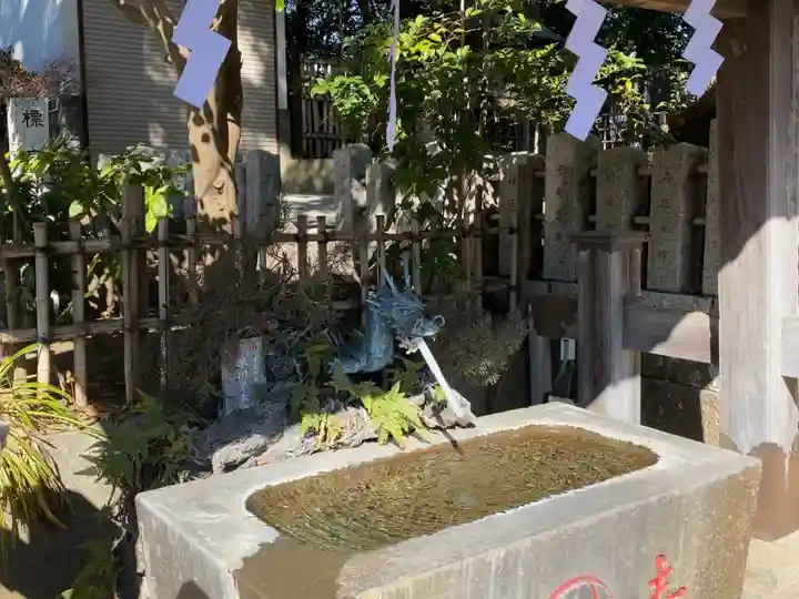 日枝神社の手水舎