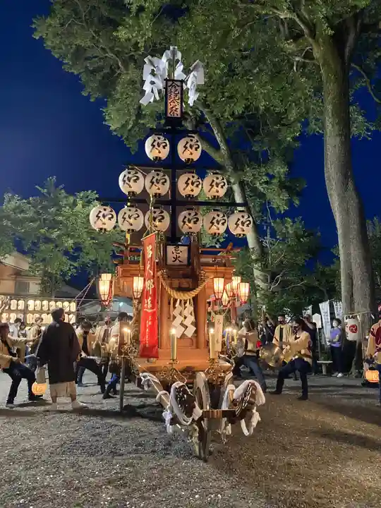 神館飯野高市本多神社のお祭り