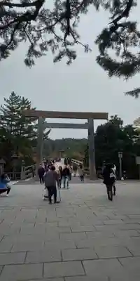 伊勢神宮内宮(皇大神宮)の鳥居