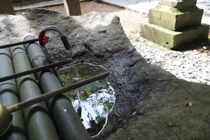 堂山王子神社の手水舎