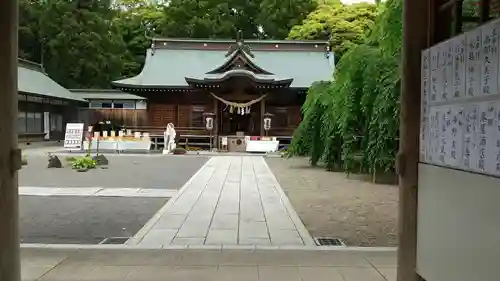 常陸第三宮　吉田神社の本殿・本堂