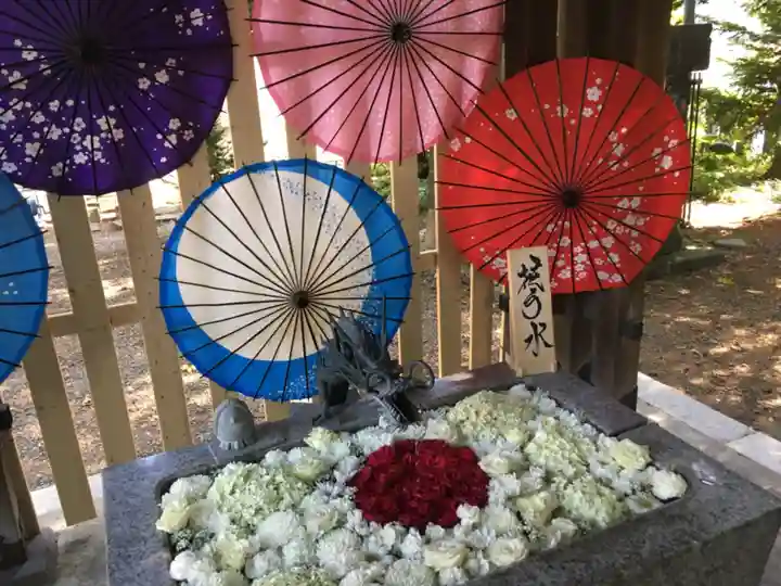 札幌諏訪神社の手水舎