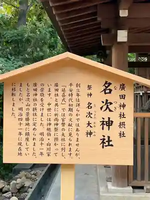名次神社の歴史