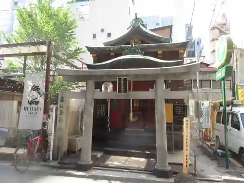 寳田恵比寿神社の鳥居