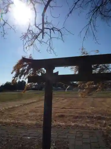 神明神社の鳥居