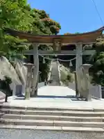船津八幡神社の鳥居