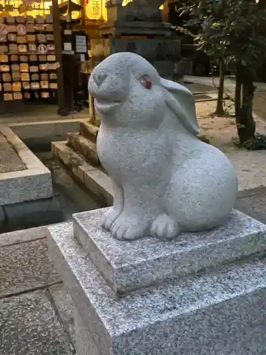 岡崎神社の狛犬