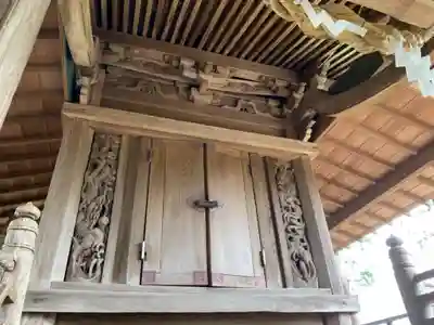 諏訪神社の本殿・本堂