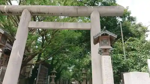 意富比神社の鳥居