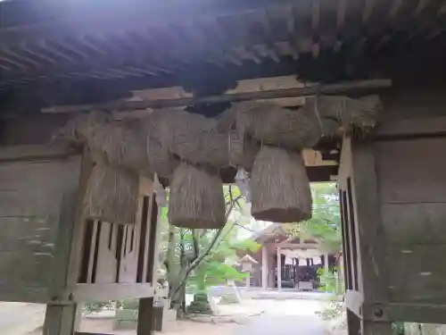 長浜神社の山門・神門