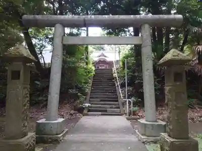 五霊神社の鳥居