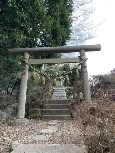 山神神社の鳥居