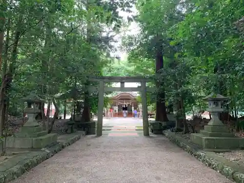 比木神社の鳥居