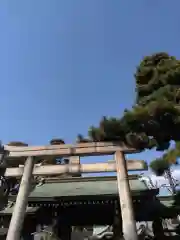 六郷神社の鳥居